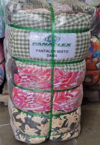 Pantalón mixto de damas, Pacas de ropa Americana